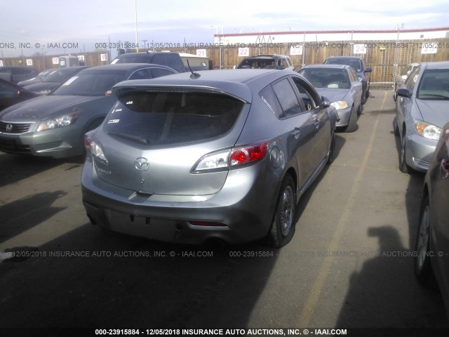 JM1BL1H39A1174634 - 2010 MAZDA SPEED 3 SILVER photo 4