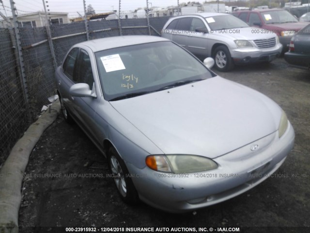 KMHJF34M8WU675447 - 1998 HYUNDAI ELANTRA GLS SILVER photo 1