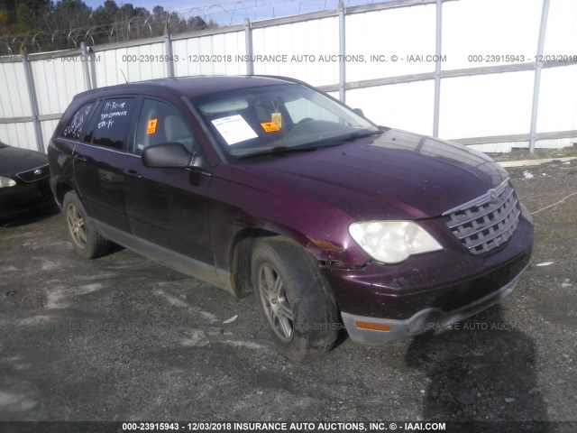 2A8GM68X48R650046 - 2008 CHRYSLER PACIFICA TOURING BURGUNDY photo 1