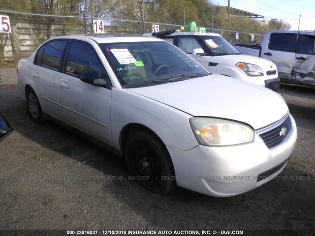 1G1ZS58F87F148825 - 2007 CHEVROLET MALIBU LS WHITE photo 1