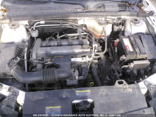 1G1ZS58F87F148825 - 2007 CHEVROLET MALIBU LS WHITE photo 10