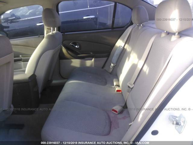 1G1ZS58F87F148825 - 2007 CHEVROLET MALIBU LS WHITE photo 6