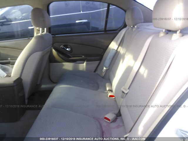 1G1ZS58F87F148825 - 2007 CHEVROLET MALIBU LS WHITE photo 8