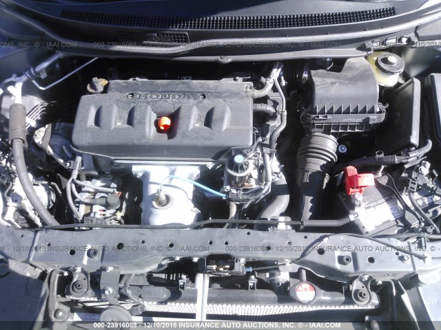 19XFB2F9XCE026588 - 2012 HONDA CIVIC EXL Boz foto 10
