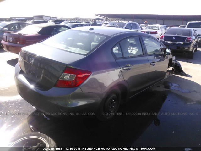 19XFB2F9XCE026588 - 2012 HONDA CIVIC EXL Boz foto 4