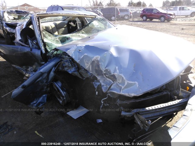 1ZVFT80N155108405 - 2005 FORD MUSTANG BLUE photo 1