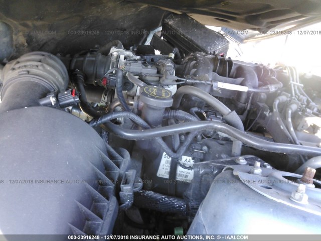 1ZVFT80N155108405 - 2005 FORD MUSTANG BLUE photo 10