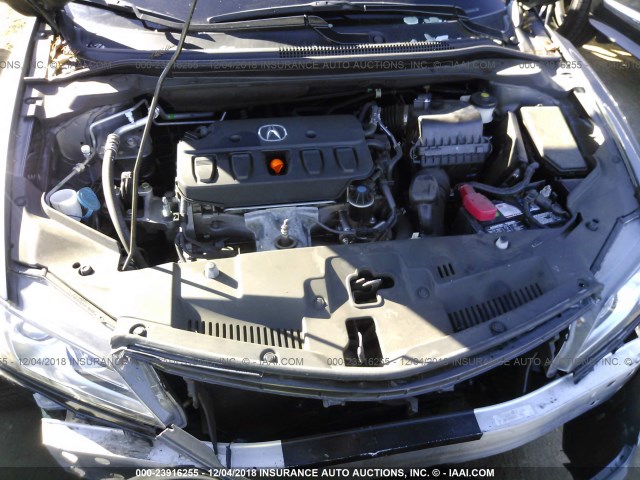 19VDE1F36EE010906 - 2014 ACURA ILX 20 GRAY photo 10