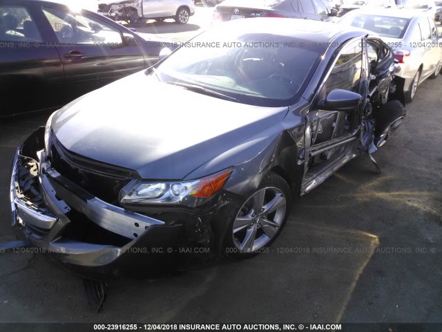 19VDE1F36EE010906 - 2014 ACURA ILX 20 GRAY photo 2