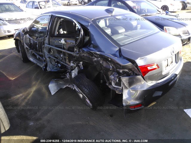 19VDE1F36EE010906 - 2014 ACURA ILX 20 GRAY photo 3