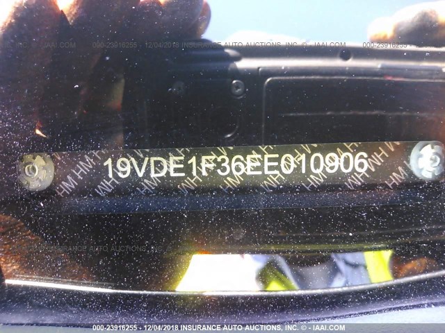 19VDE1F36EE010906 - 2014 ACURA ILX 20 GRAY photo 9