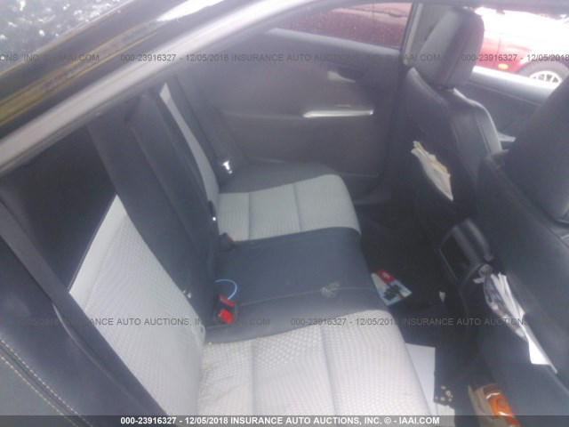 4T1BF1FK4DU250759 - 2013 TOYOTA CAMRY L/SE/LE/XLE 黑色 照片 8
