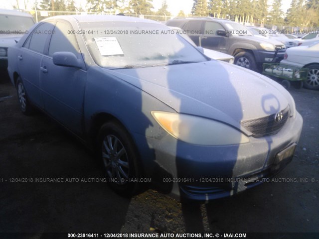 4T1BE32K74U906697 - 2004 TOYOTA CAMRY LE/XLE/SE Light Blue photo 1