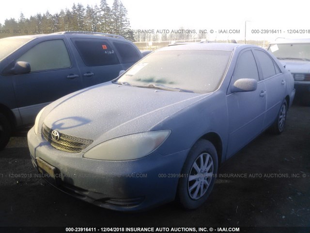 4T1BE32K74U906697 - 2004 TOYOTA CAMRY LE/XLE/SE Light Blue photo 2