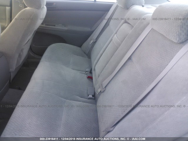 4T1BE32K74U906697 - 2004 TOYOTA CAMRY LE/XLE/SE Light Blue photo 8