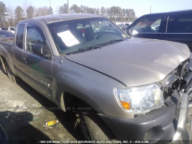 5TETX22N65Z103024 - 2005 TOYOTA TACOMA ACCESS CAB ოქროსფერი ფოტო 1