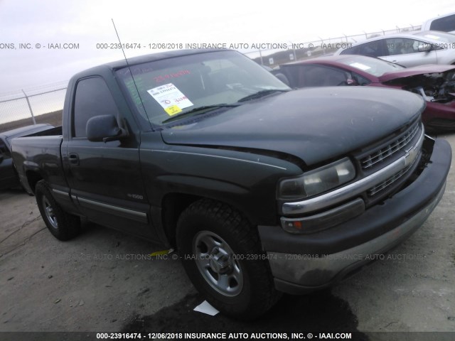 1GCEC14W71Z133496 - 2001 CHEVROLET SILVERADO C1500 GREEN photo 1