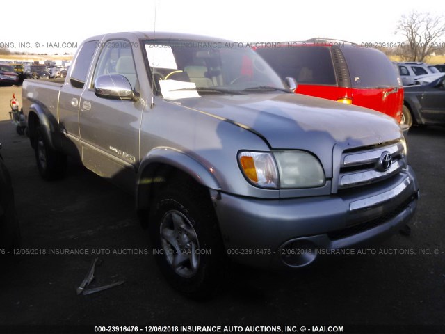 5TBBT44113S438045 - 2003 TOYOTA TUNDRA ACCESS CAB SR5 SILVER photo 1