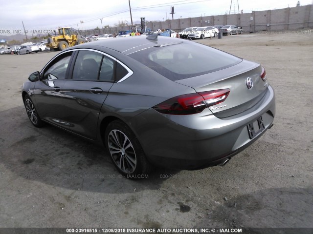 W04GM6SX4J1159562 - 2018 BUICK REGAL PREFERRED II GRAY photo 3