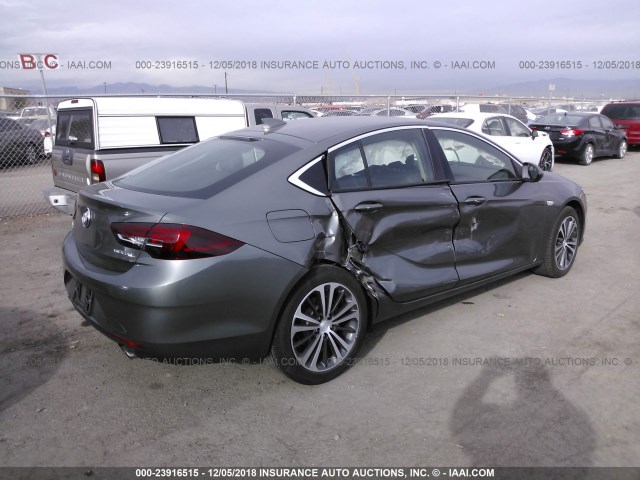 W04GM6SX4J1159562 - 2018 BUICK REGAL PREFERRED II GRAY photo 4