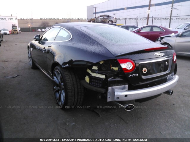 SAJWA4FB8FLB56211 - 2015 JAGUAR XK BLACK photo 3