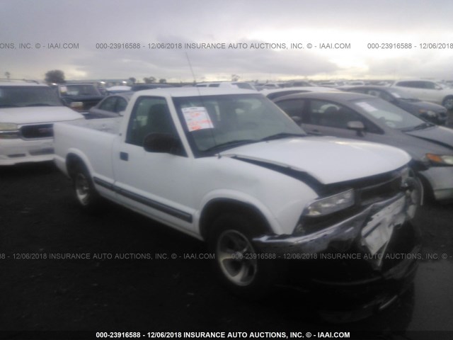 1GCCS1455YK295258 - 2000 CHEVROLET S TRUCK S10 WHITE photo 1