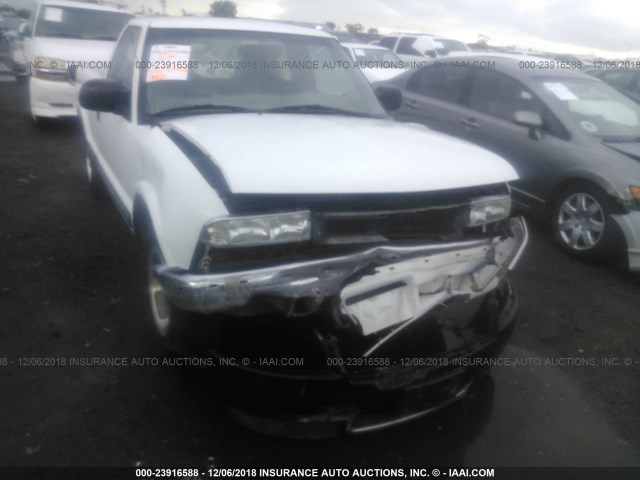 1GCCS1455YK295258 - 2000 CHEVROLET S TRUCK S10 WHITE photo 6