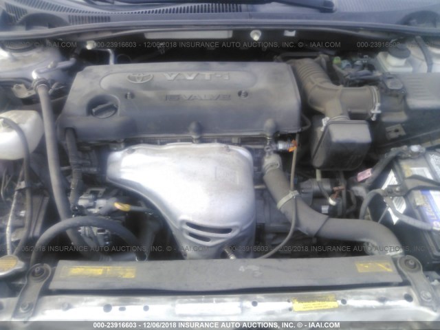 JTKDE167250058396 - 2005 TOYOTA SCION TC 白色 照片 10