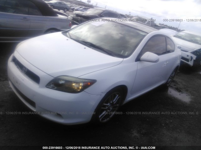 JTKDE167250058396 - 2005 TOYOTA SCION TC 白色 照片 2