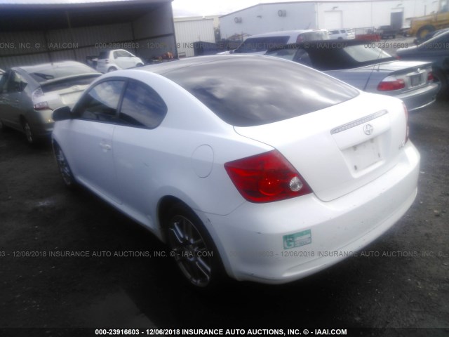 JTKDE167250058396 - 2005 TOYOTA SCION TC 白色 照片 3