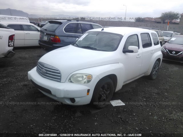 3GNBABFWXBS534199 - 2011 CHEVROLET HHR LT WHITE photo 2