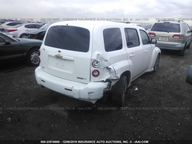 3GNBABFWXBS534199 - 2011 CHEVROLET HHR LT WHITE photo 4