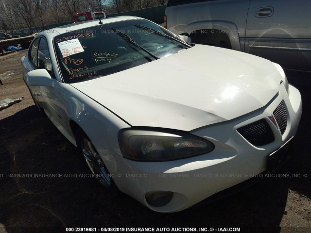 2G2WR544651267430 - 2005 PONTIAC GRAND PRIX GTP WHITE photo 1