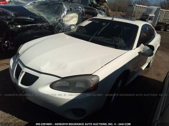 2G2WR544651267430 - 2005 PONTIAC GRAND PRIX GTP WHITE photo 2