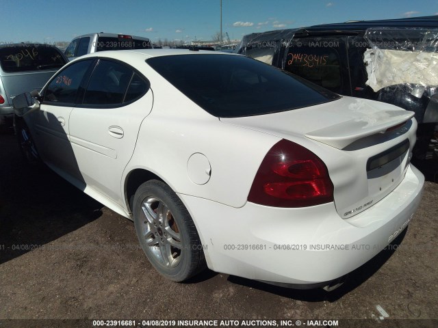 2G2WR544651267430 - 2005 PONTIAC GRAND PRIX GTP WHITE photo 3