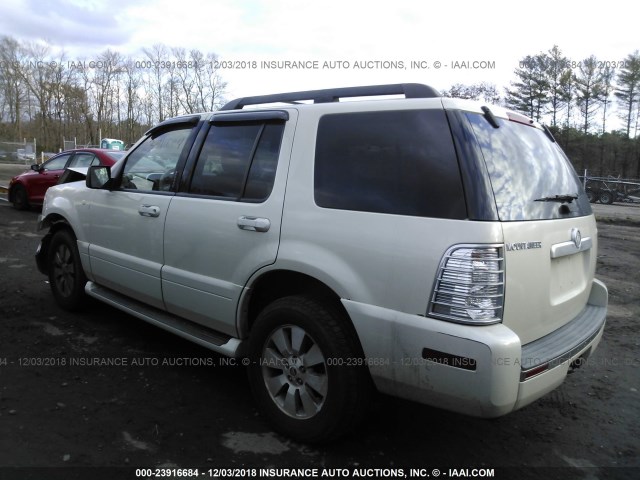 4M2EU46E26ZJ00359 - 2006 MERCURY MOUNTAINEER CONVENIENCE WHITE photo 3