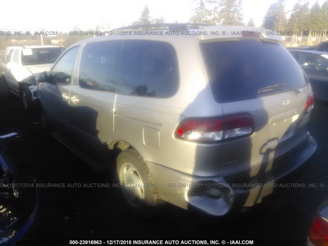 4T3ZF13C02U475499 - 2002 TOYOTA SIENNA LE/XLE SILVER photo 3