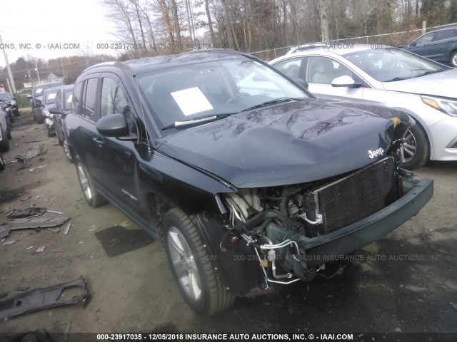 1C4NJDEB5DD218065 - 2013 JEEP COMPASS LATITUDE BLACK photo 1