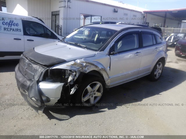 1B3HE78K18D533533 - 2008 DODGE CALIBER R/T SILVER photo 2