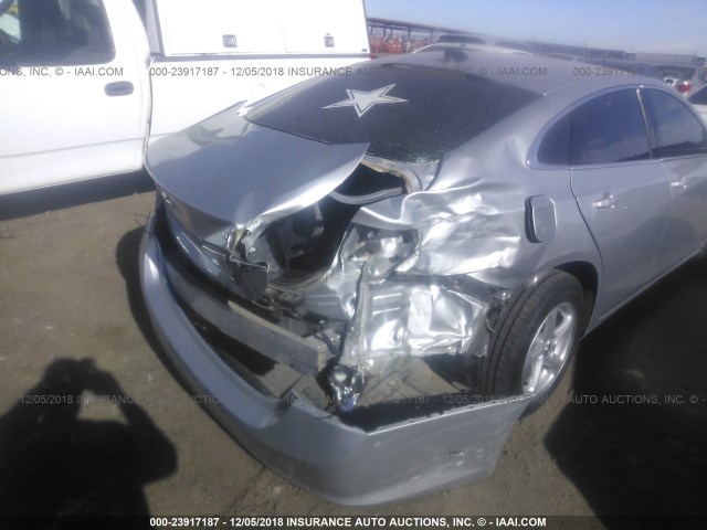 1G1ZB5ST8GF348277 - 2016 CHEVROLET MALIBU LS 银色 照片 6