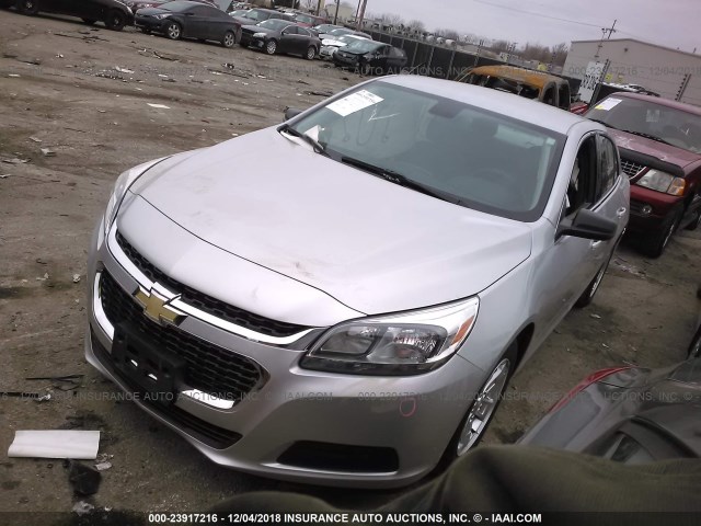 1G11B5SA9GF105525 - 2016 CHEVROLET MALIBU LIMITED LS SILVER photo 2