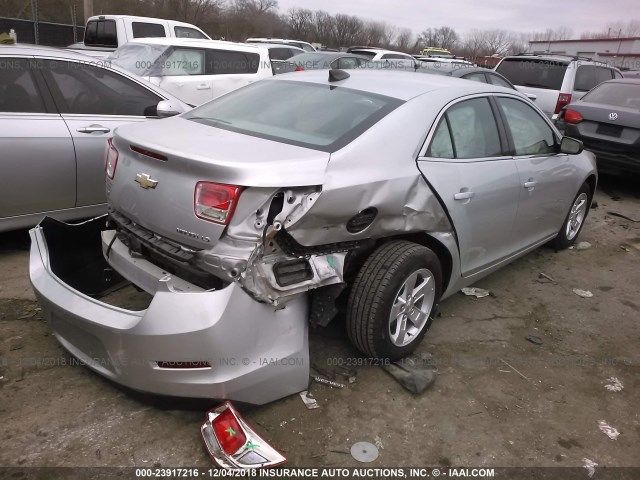 1G11B5SA9GF105525 - 2016 CHEVROLET MALIBU LIMITED LS SILVER photo 4