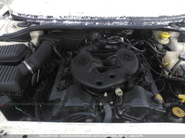 2B3HD46R24H644719 - 2004 DODGE INTREPID SE WHITE photo 10