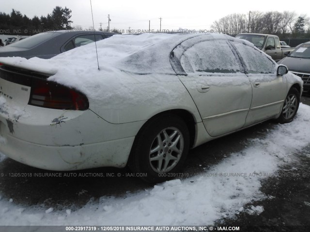 2B3HD46R24H644719 - 2004 DODGE INTREPID SE WHITE photo 4