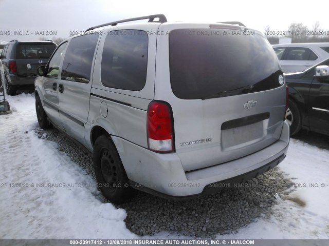 1GNDV23L16D235312 - 2006 CHEVROLET UPLANDER LS GRAY photo 3