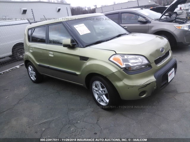 KNDJT2A24A7133215 - 2010 KIA SOUL +/!/SPORT GREEN photo 1