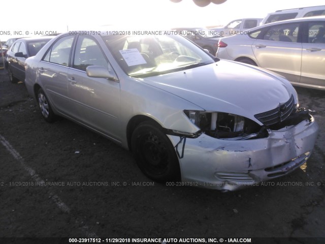 4T1BE30K43U773110 - 2003 TOYOTA CAMRY LE/XLE/SE SILVER photo 1