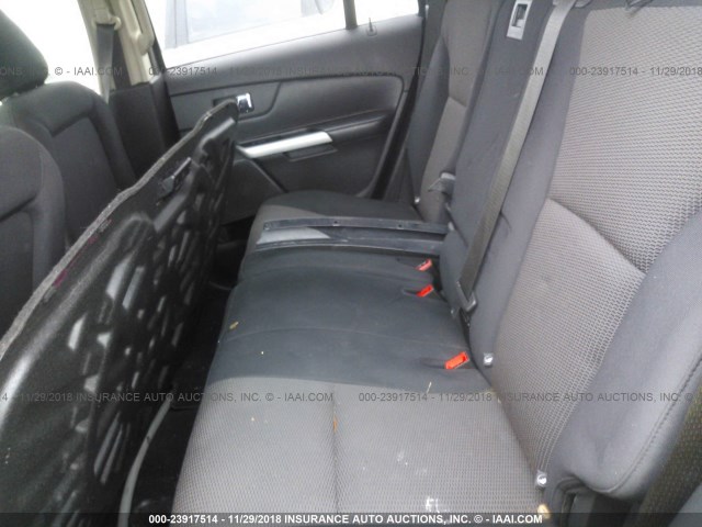 2FMDK4JC4DBC64088 - 2013 FORD EDGE SEL GRAY photo 8