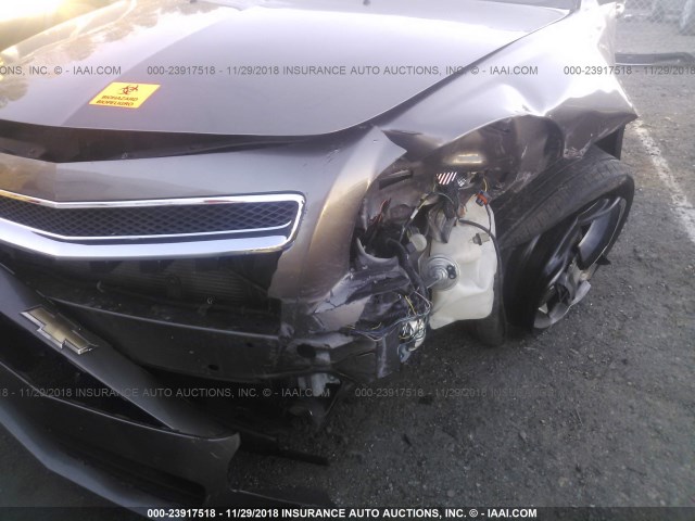 1G1ZB5EB5AF214319 - 2010 CHEVROLET MALIBU LS 灰色 照片 6