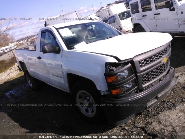 1GCNCPEC5FZ360121 - 2015 CHEVROLET SILVERADO C1500 WHITE photo 1